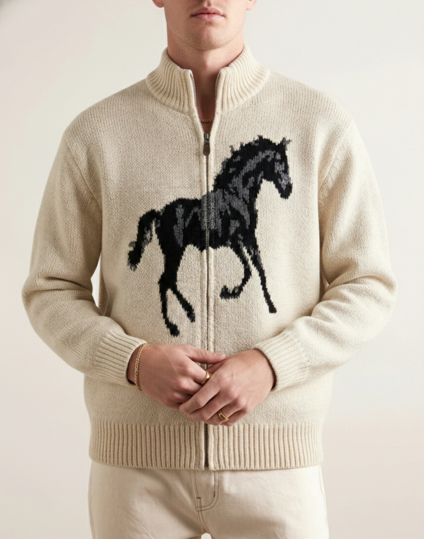 The Noble Horse Full-Zip – DAYANI & CO.
