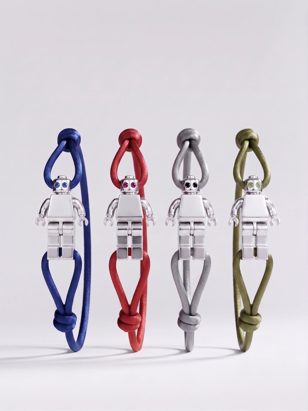 Lego Gemstone Cord Bracelet