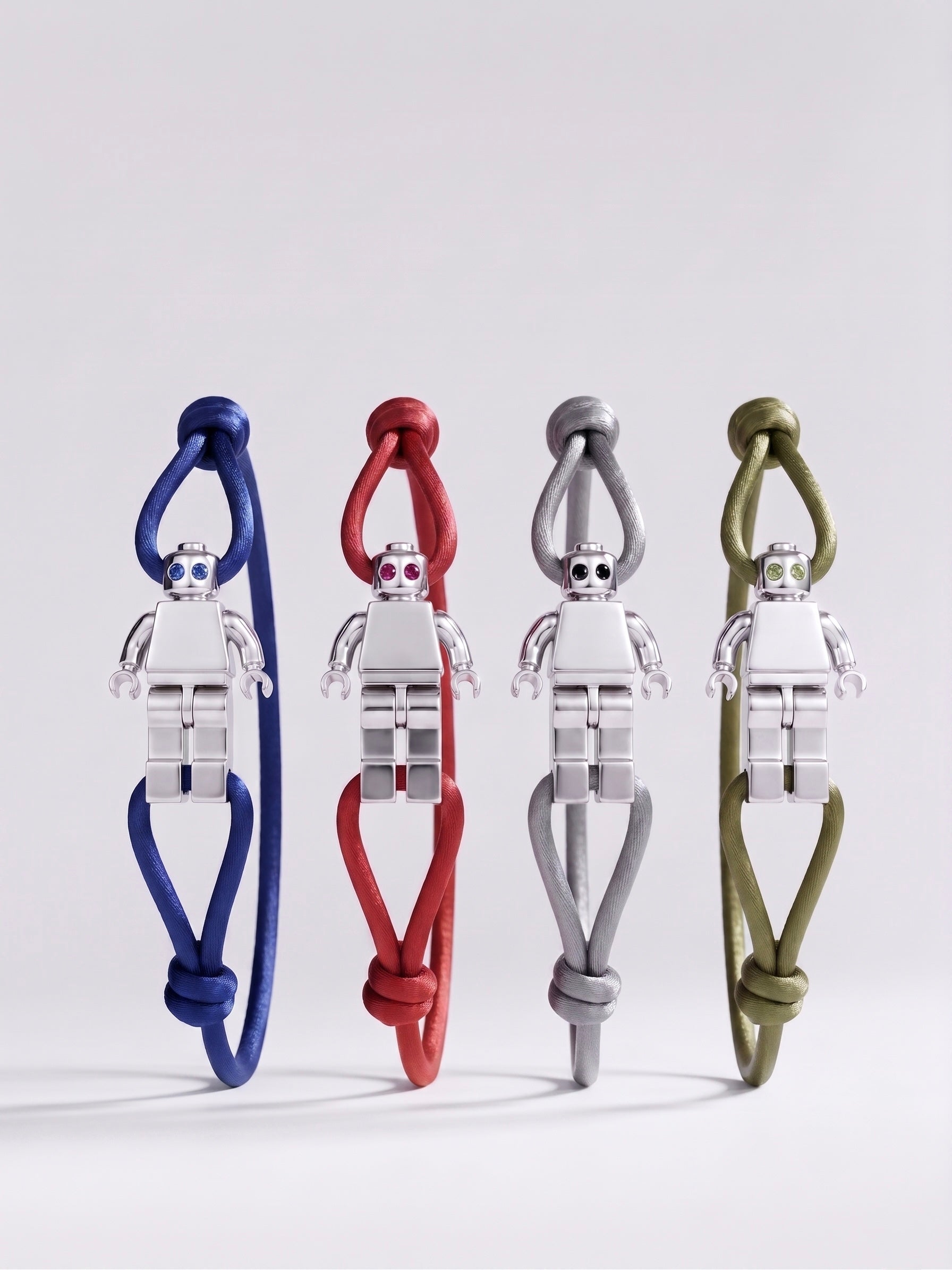 Lego Gemstone Cord Bracelet