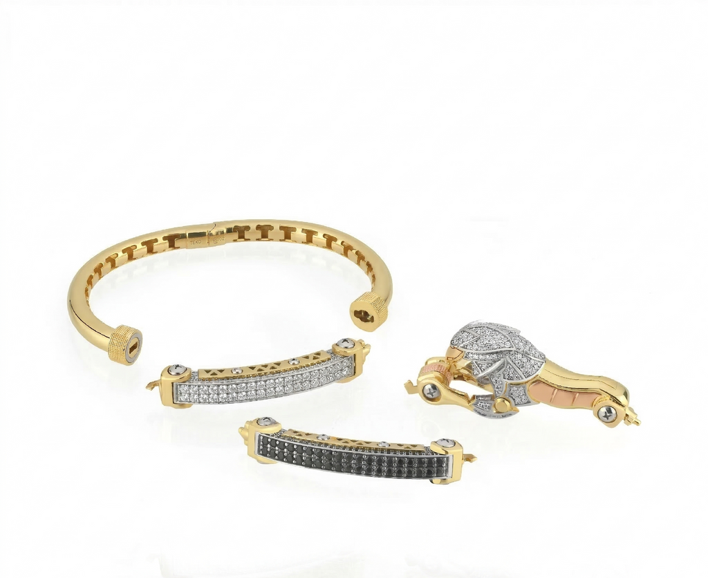 The Rivet & Pavé Bracelet