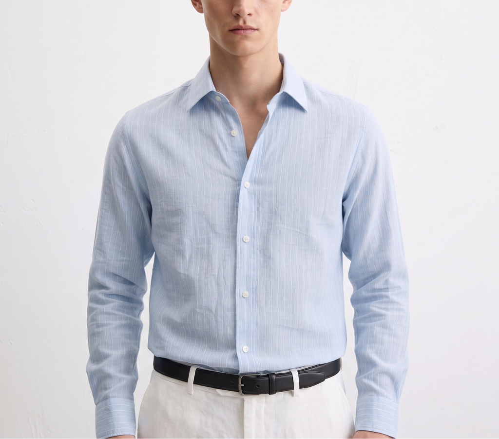 Riviera Pinstripe Shirt