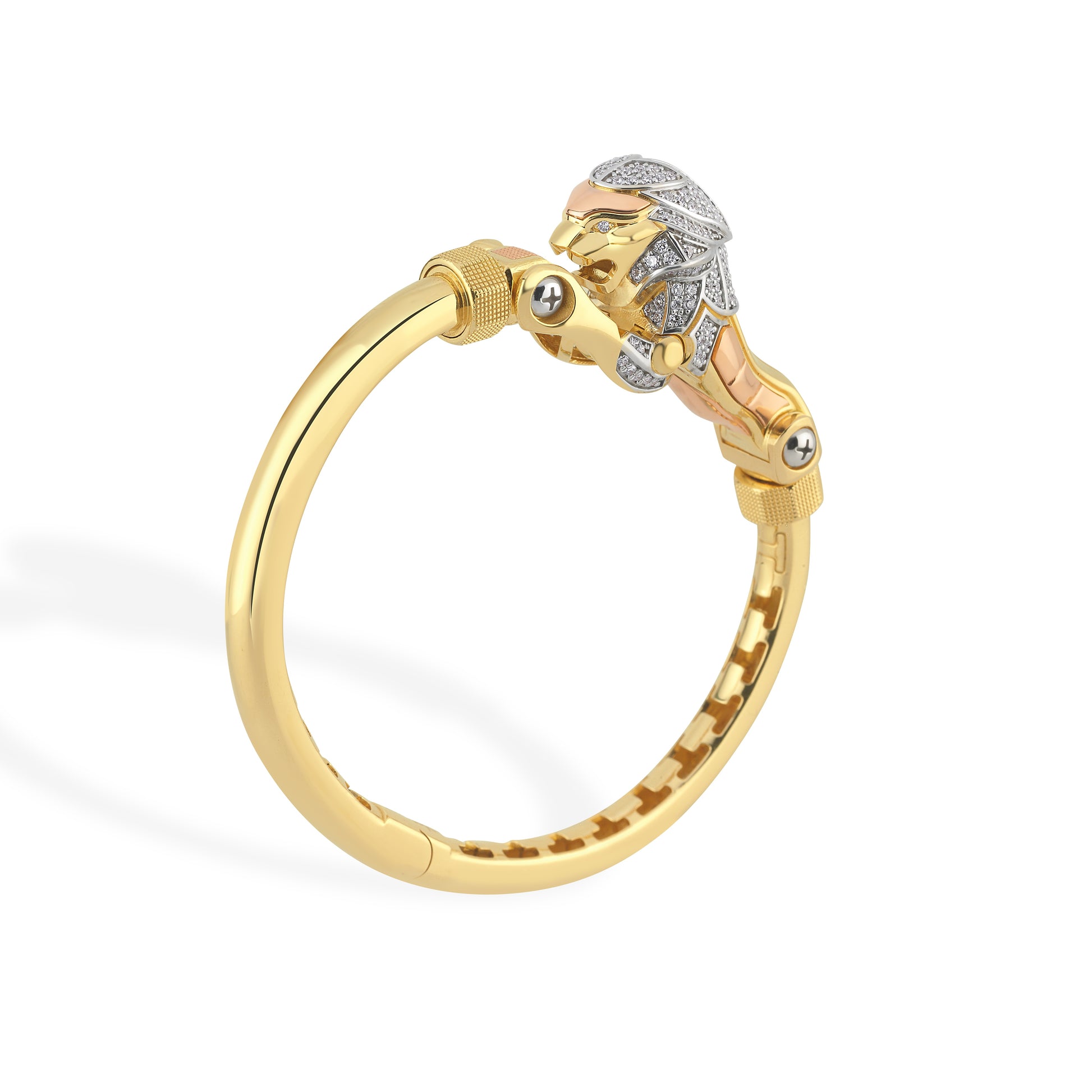 The Sovereign Lion Pavé Bracelet