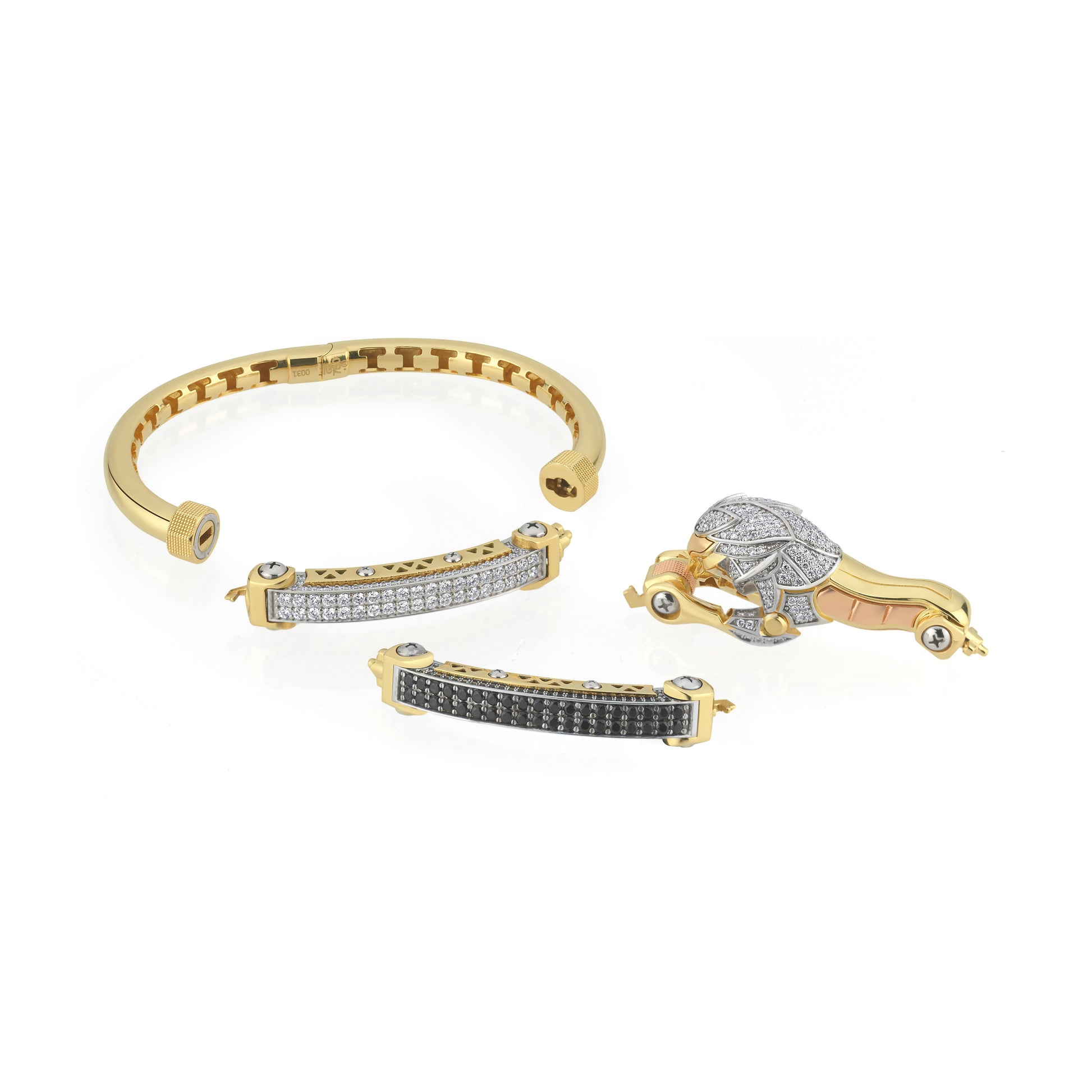 The Sovereign Lion Pavé Bracelet