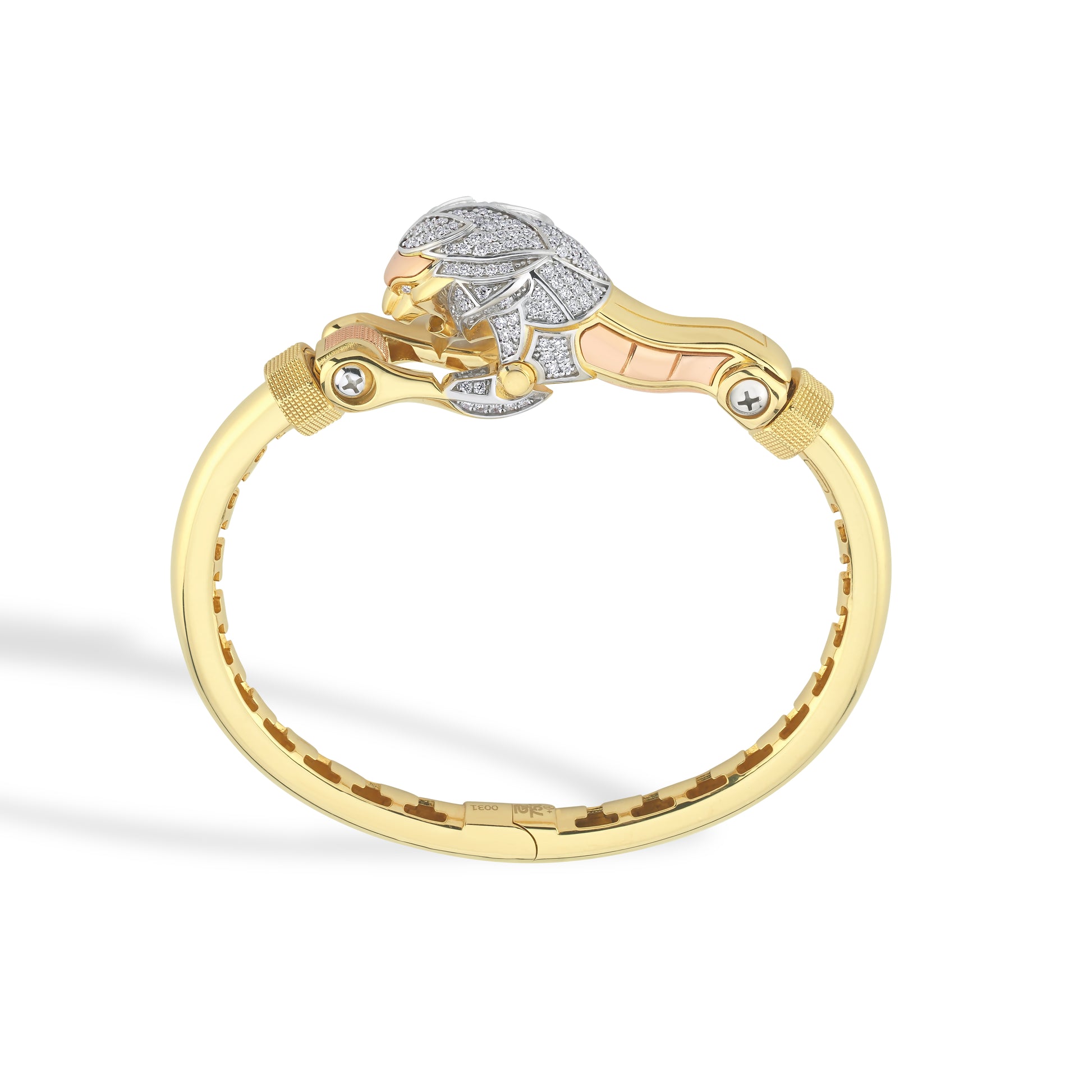 The Sovereign Lion Pavé Bracelet