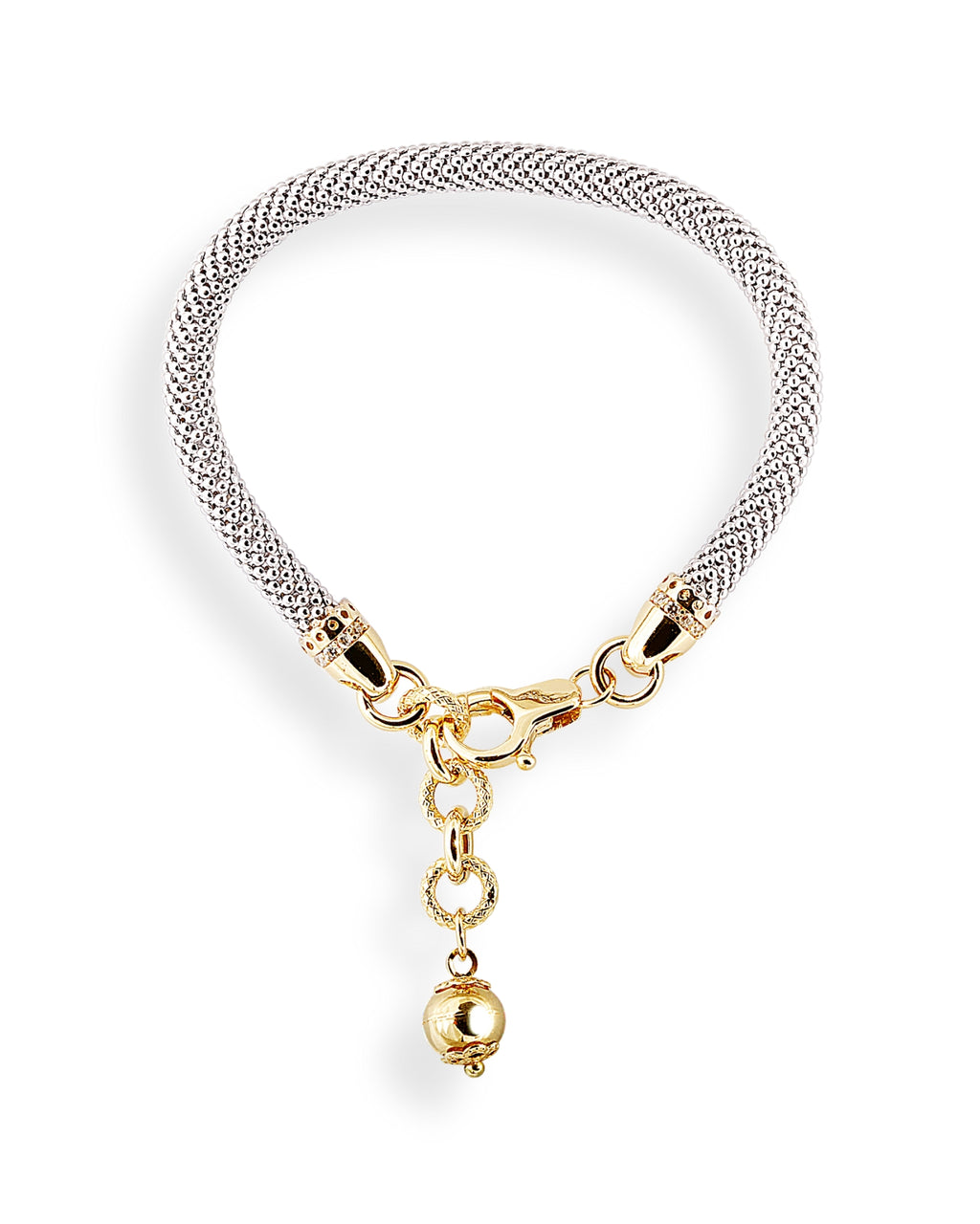 18K White & Yellow Gold Jessica Bracelet