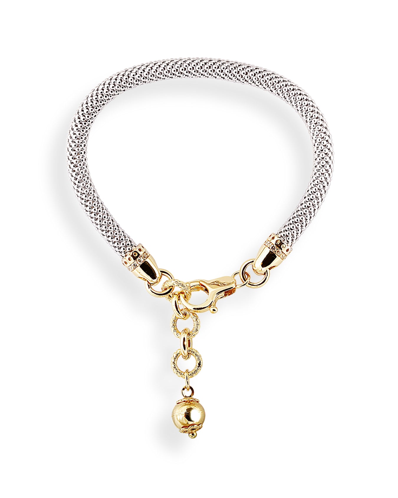 18K White & Yellow Gold Jessica Bracelet