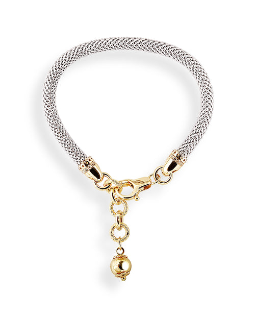 18K White & Yellow Gold Jessica Bracelet
