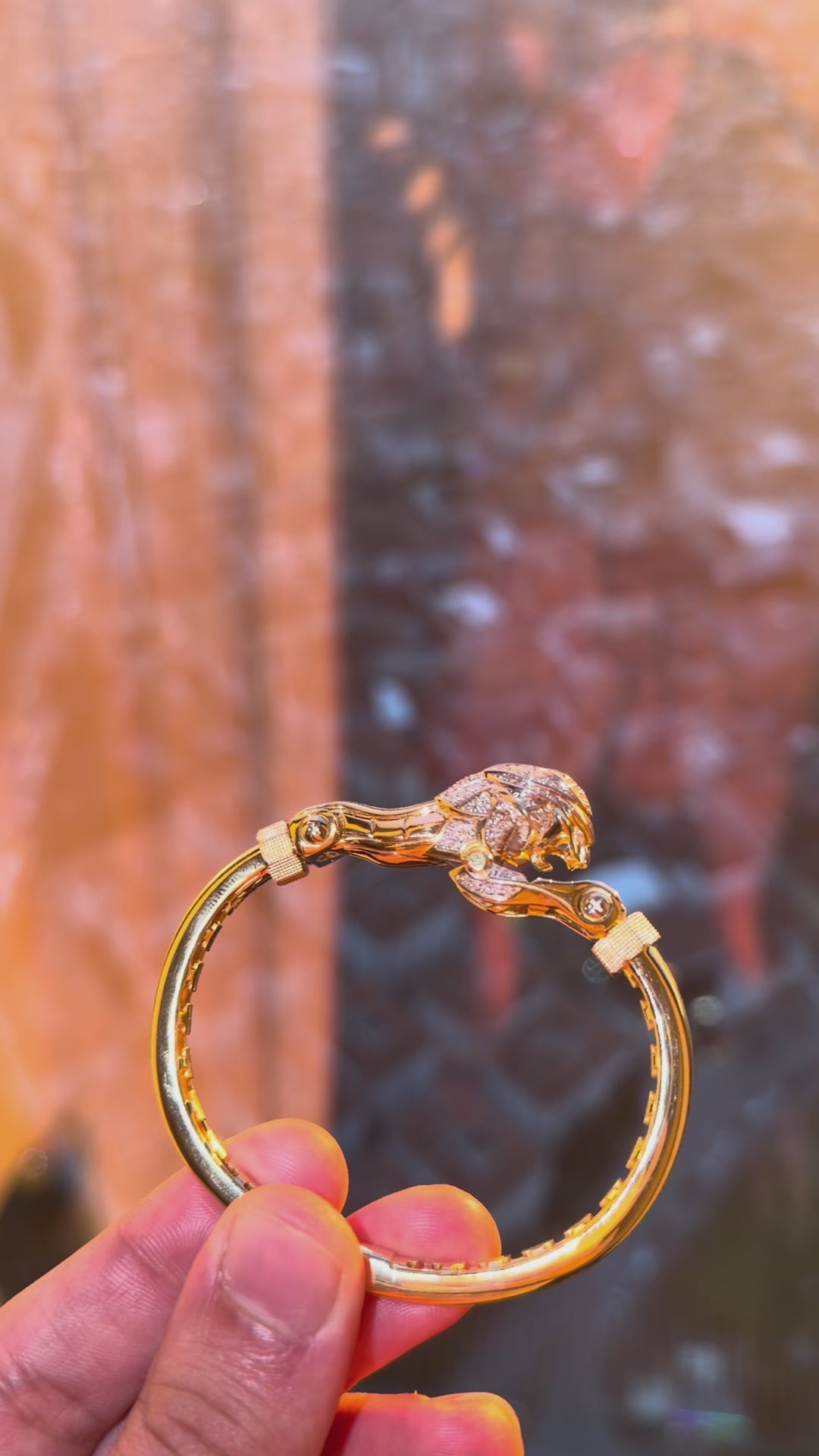 The Sovereign Lion Pavé Bracelet