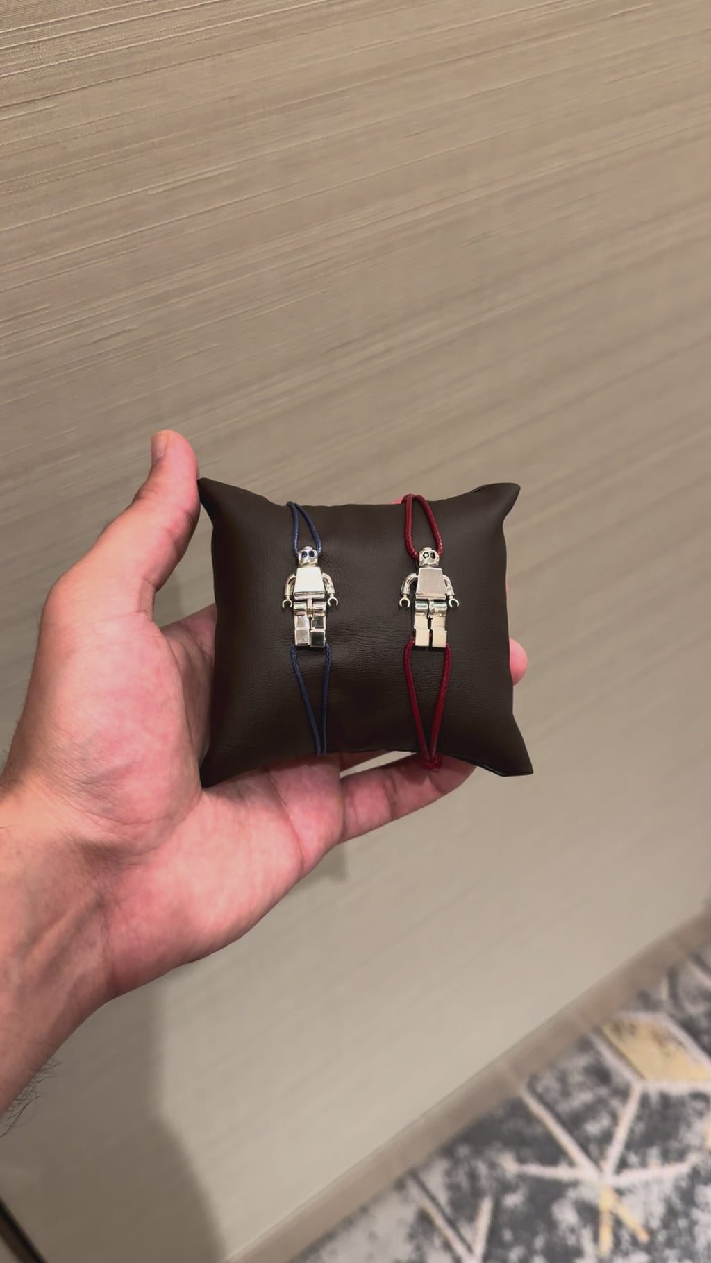 Lego Gemstone Cord Bracelet