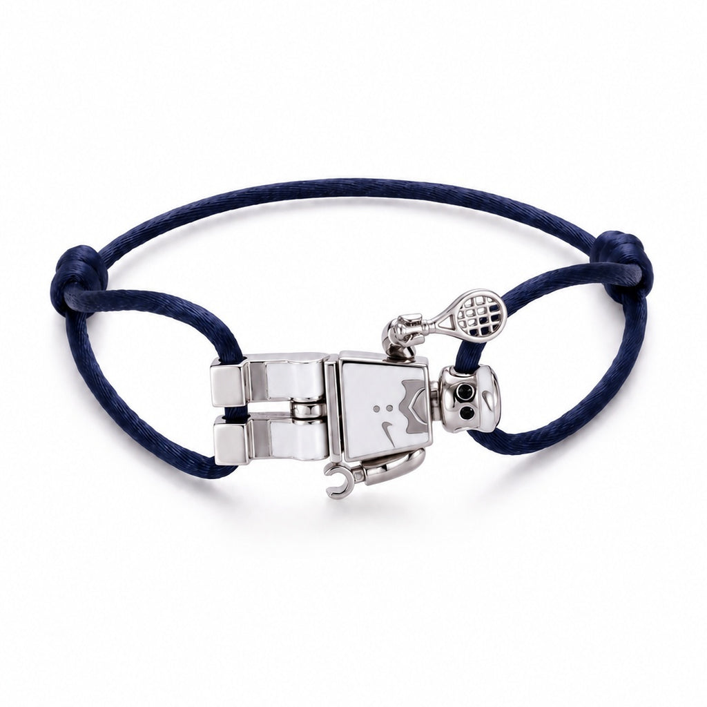 Robo Tennis Charm
