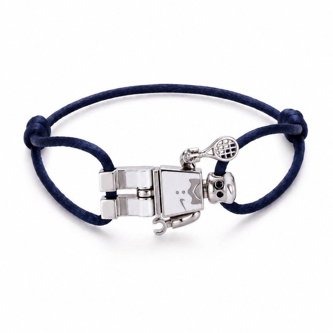 Robo Tennis Charm